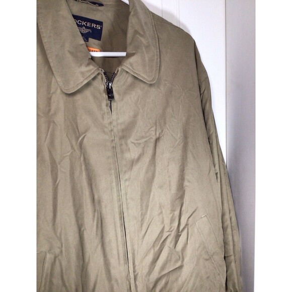 Vintage Dockers Stain Defender Windbreaker Bomber Jacket XL Men - Picture 3 of 16